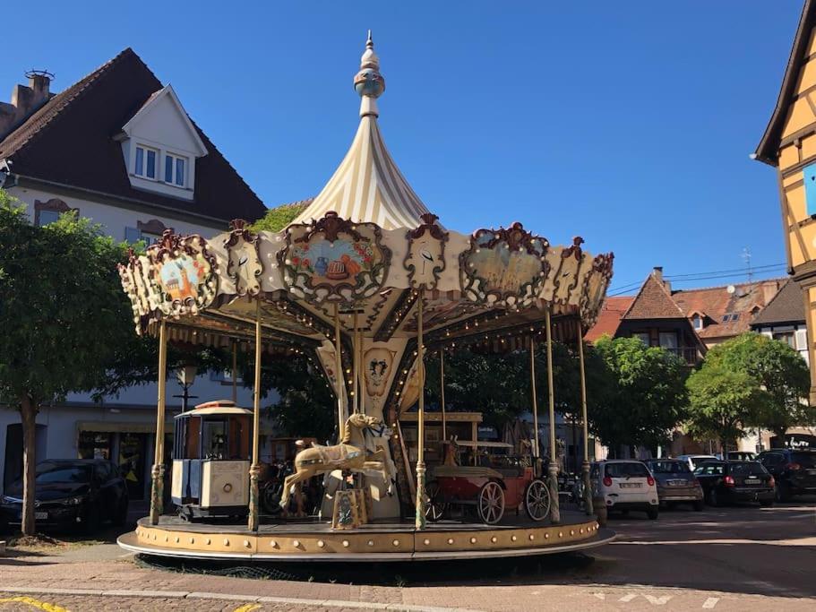 Le Carrousel - Appartement Cosy Centre オベルネ エクステリア 写真